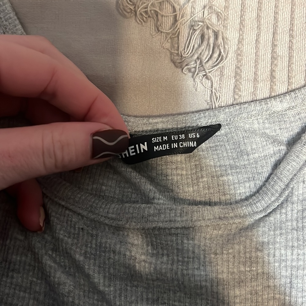 Shein Ribbed Tank - Picture 2 of 3
